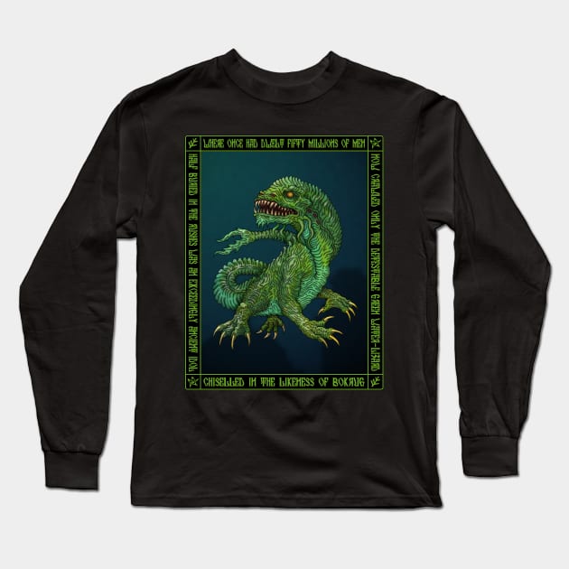 Bokrug Icon - Azhmodai 2018 Long Sleeve T-Shirt by azhmodai